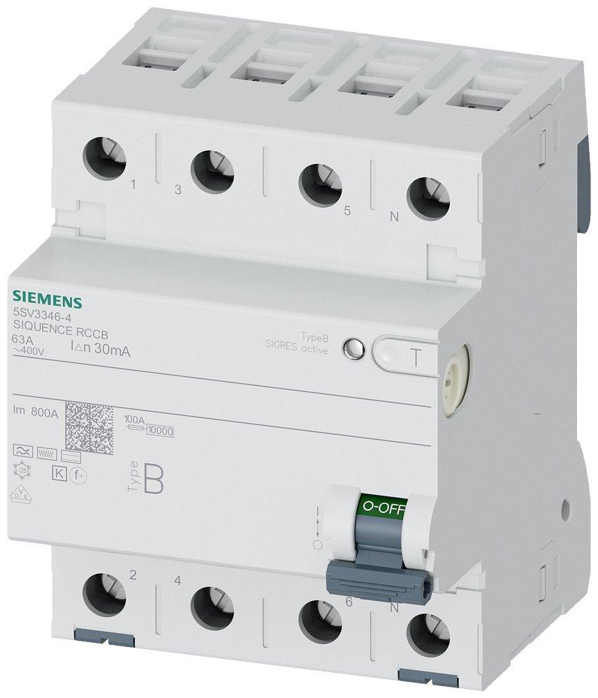 FI-Schutzschalter  63A 4-polig 30mA Typ B kurzverz.