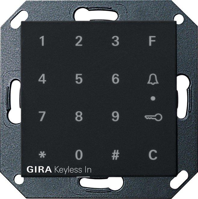 Keyless In Codetastatur System 55 schwarz matt