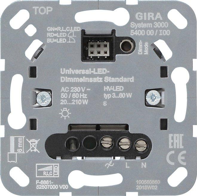 S3000 Uni-LED-Dimmeinsatz Standard