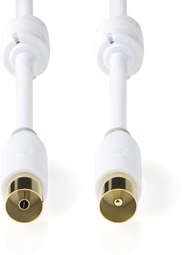 Antennen Anschlusskabel Koax-Stecker - Koax-Kupplung 2 m