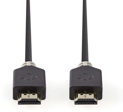HDMI Anschlusskabel mit Ethernet HDMI Stecker - Stecker 1,0 m