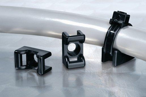 Befestigungssockel 21,8x15,8mm schwarz
