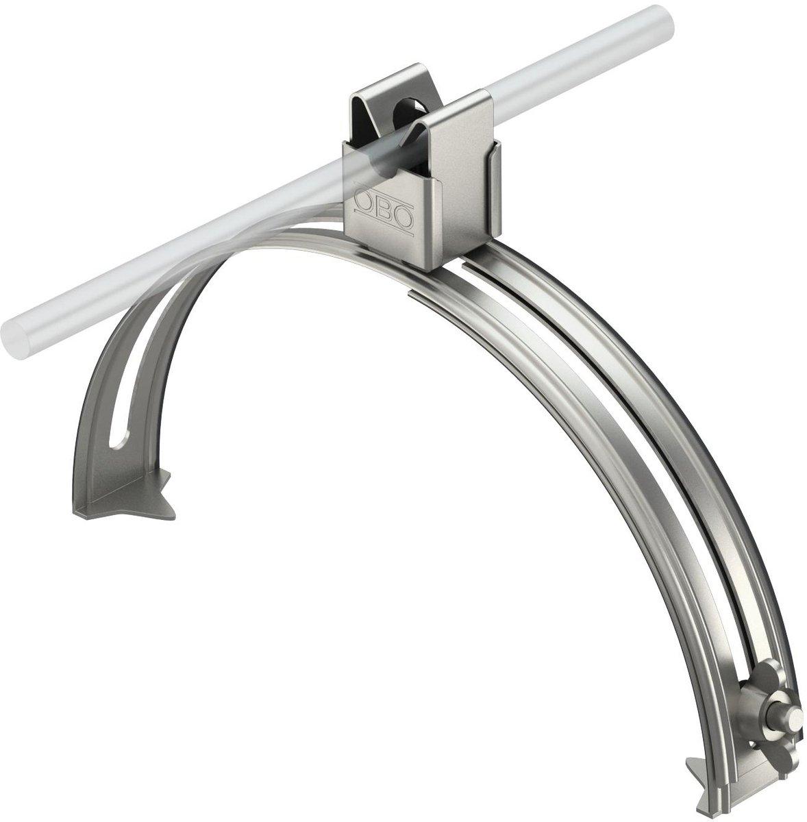 Dachleitungshalter für Firstziegel 8mm V2A