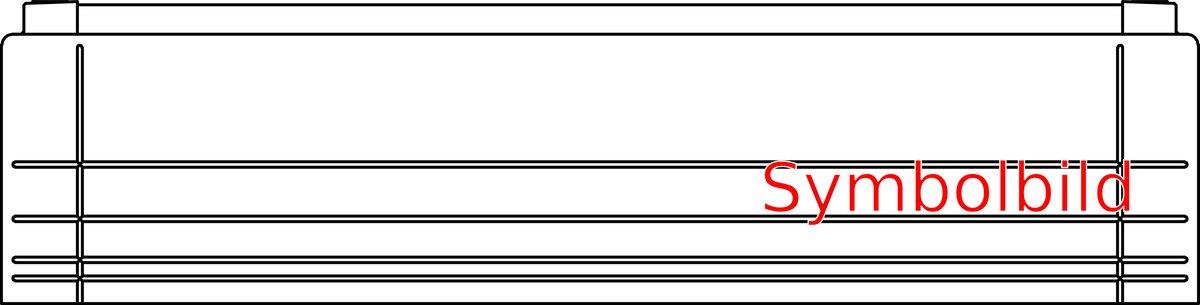 Bodenmontagesockel 1111x250x312mm
