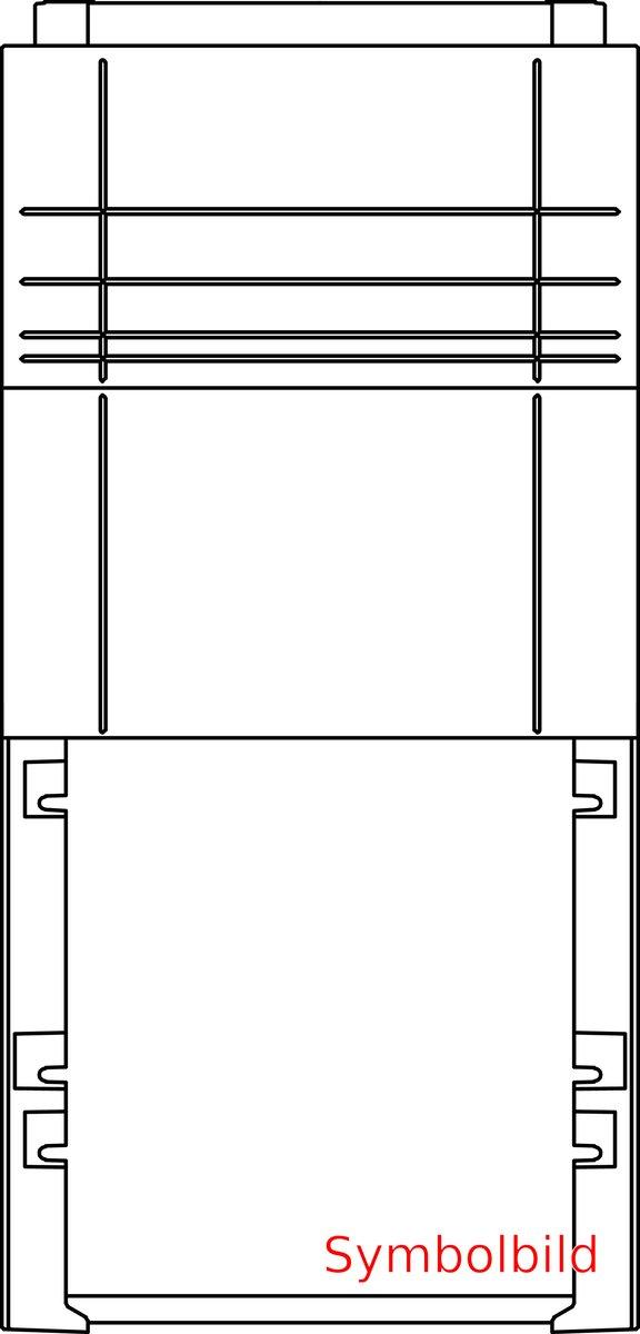 Eingrabsockel Größe DIN 00 455x950x310mm