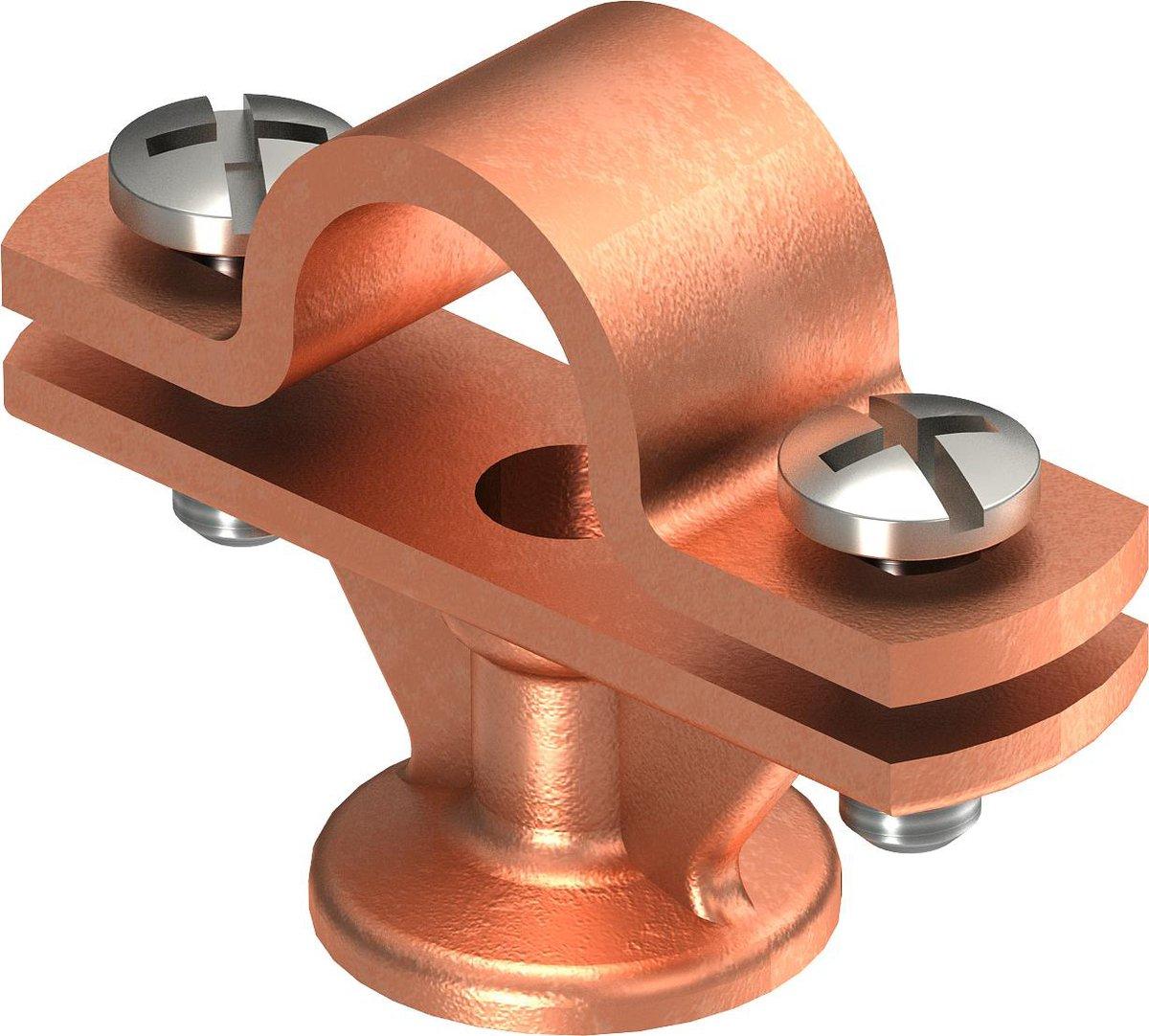 Stangenhalter 16mm Zn Cu