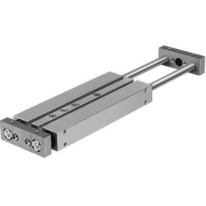 Doppelkolbenzylinder für Näherungsschalter Hub: 50mm 1-10bar G1/8 Aluminium