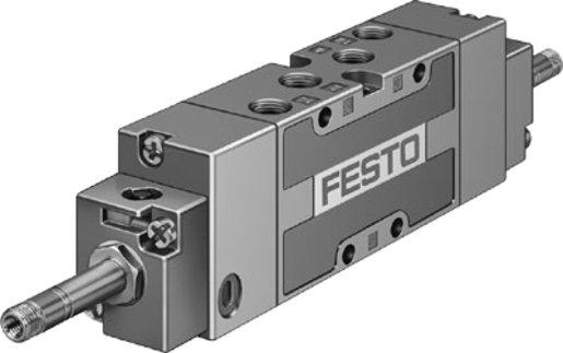 Magnetventil 5/3 entlüftet 1/8 Zoll 1000 l/min