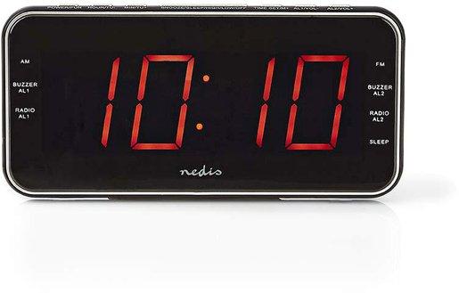 Radiowecker digital 1,8"-LED CLAR004BK