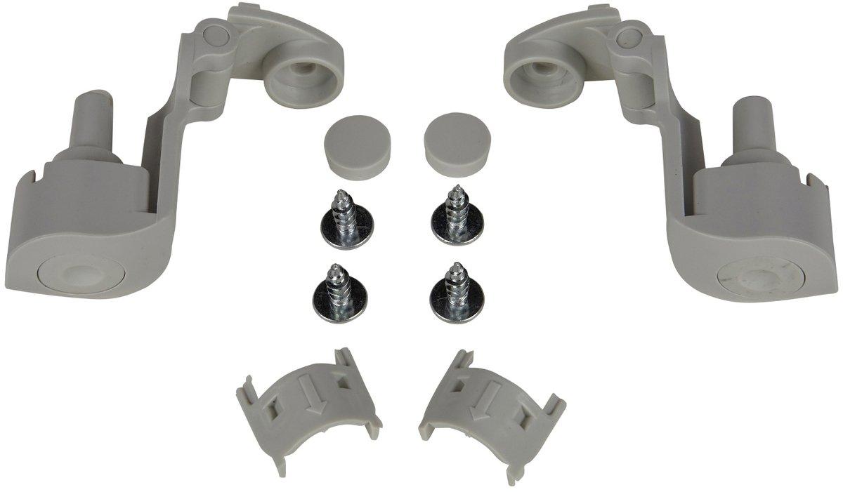 Scharniere für Abdeckungstiefe v. 40mm In Thermoplast-PC mit Schrauben