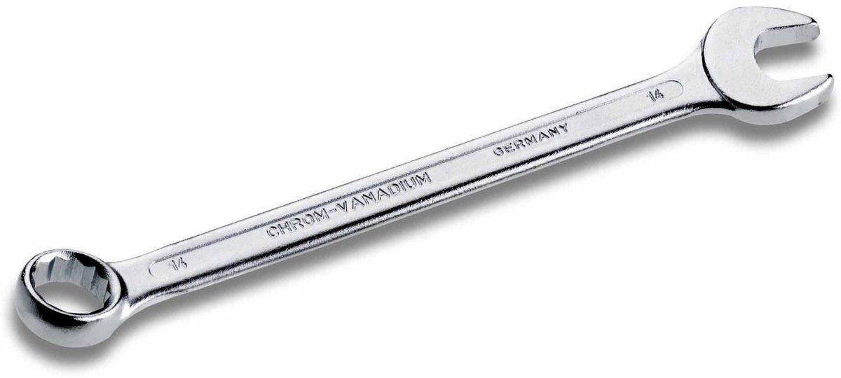 Maulringschlüssel DIN 3113A und ISO 3318 aus Chrom-Vanadium-Stahl glanzverchromt