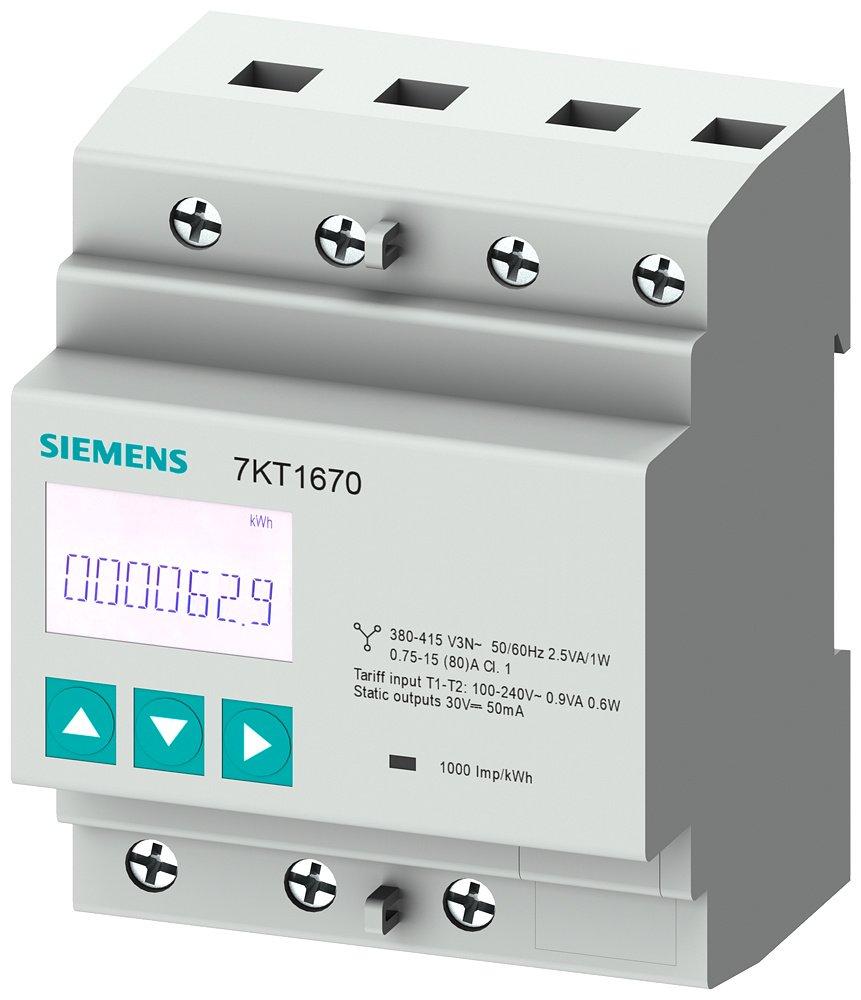 E-Zähler L-L 400 V / L-N 230V / 80A S0 eigenversorgt