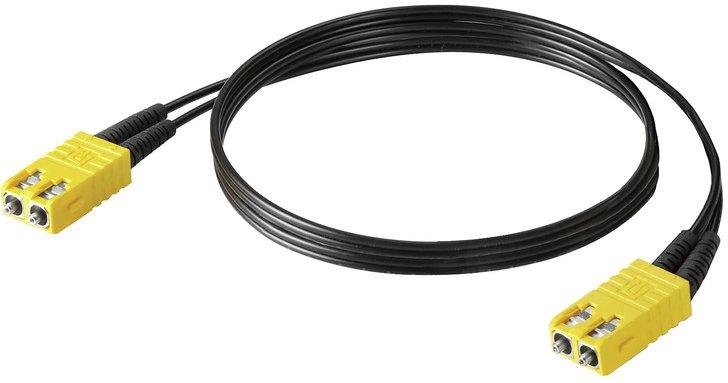 Datenleitung (konfektioniert) LWL ZIPCORD SCRJ IP 20 SCRJ IP 20 980 µm