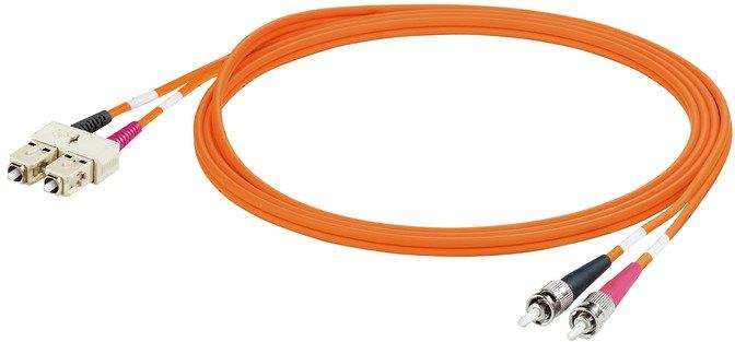 Datenleitung (konfektioniert) LWL ZIPCORD SC-Duplex IP 20 ST IP 20 PVC