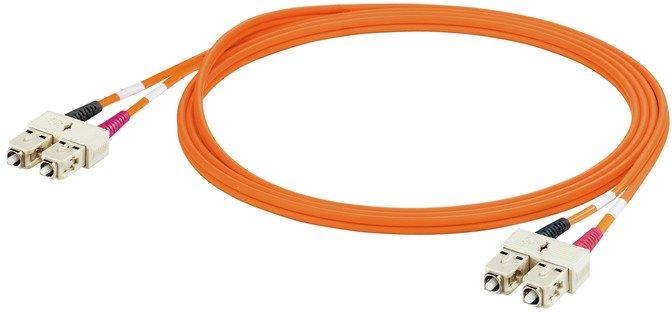 Datenleitung (konfektioniert) LWL ZIPCORD SC-Duplex IP 20 SC-Duplex IP