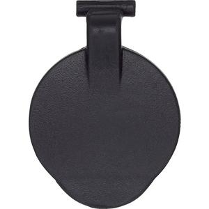 Ersatzdeckel für Vollgummi-SCHUKO-Dreifach-Hängekupplung schwarz