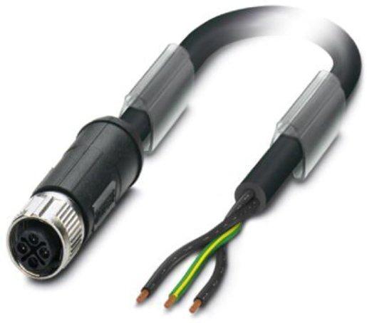 Powerleitung 3-polig 16A / 230 V schwarz