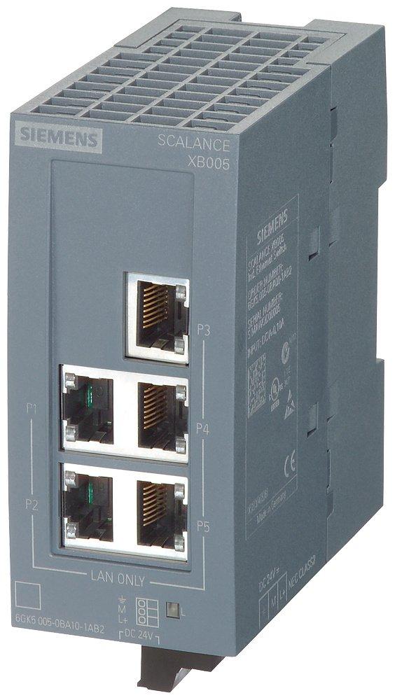 SCALANCE XB005G unmanaged IE Switch 5x 10/100/1000 Mbit/s RJ45 Ports