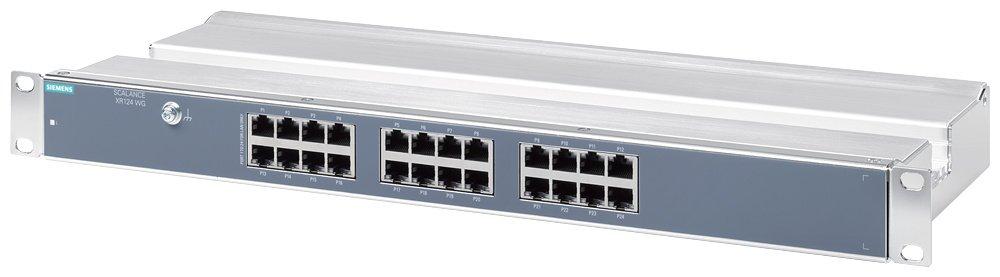 SCALANCE XR124WG unmanaged IE Switch 19 Zoll Rack 24x 10/100Mbit/s - 240 V AC