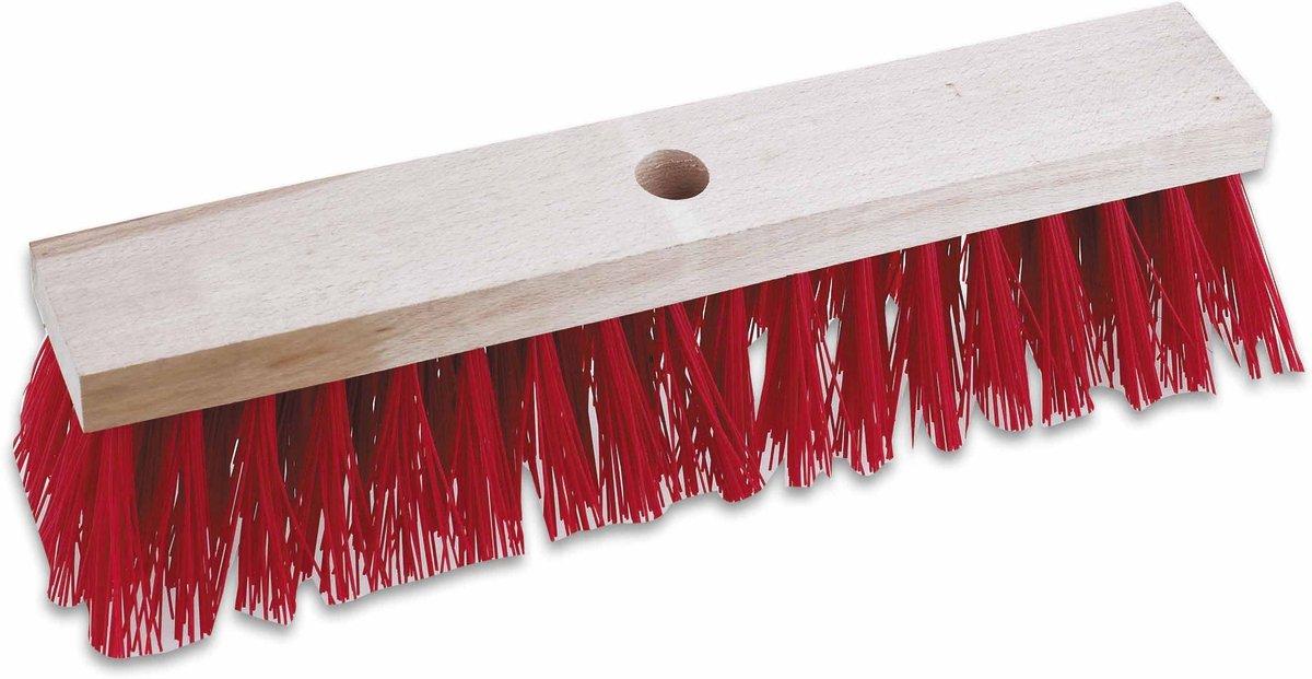 Straßenbesen ohne Stiel Farbe rot 400mm