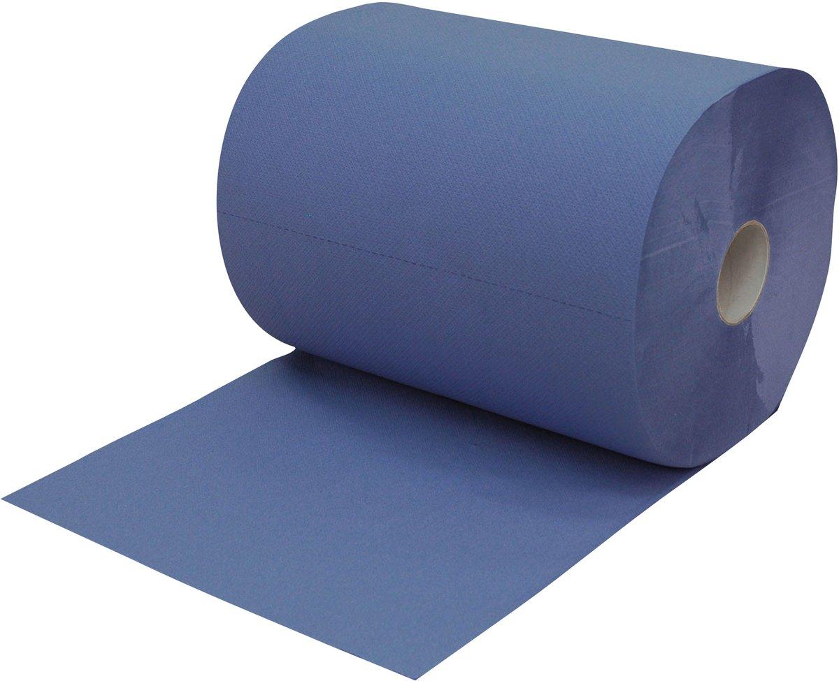 Werkstatt-Handtuchrolle Abriss 500 a 36 cm blau 3 lagig
