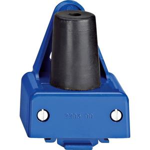 Aufhängebügel mit Knickschutztülle und Zugentlastung blau SCHLAGFEST