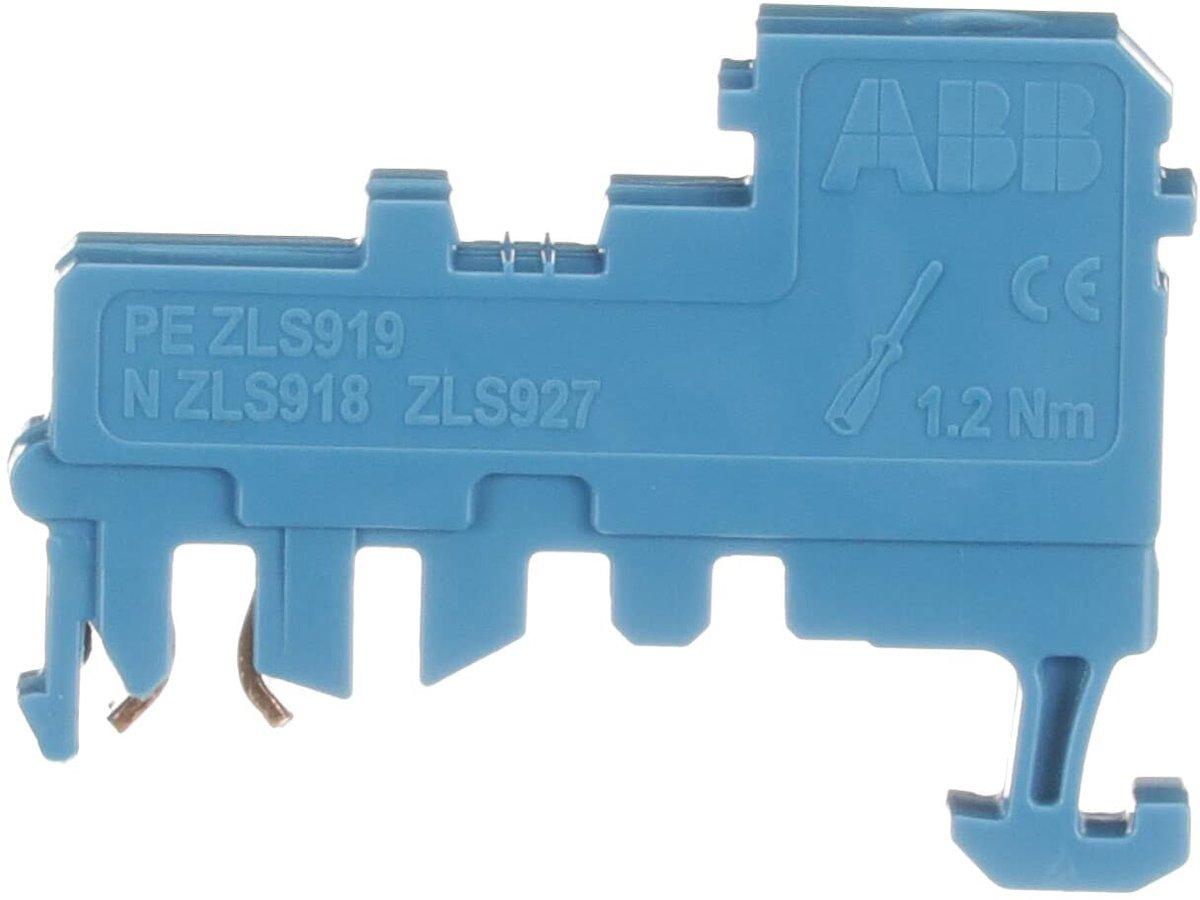 Neutralleiterklemme für Zusatzsockel 10mm² blau
