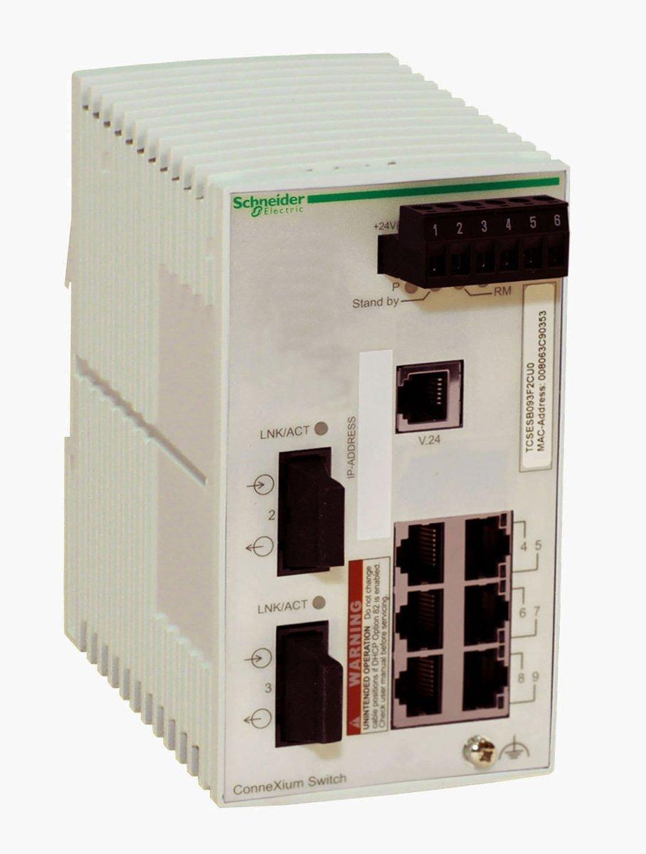 Ethernet TCP/IP Basic Managed Switch ConneXium 6TX/2FX Multi Mode
