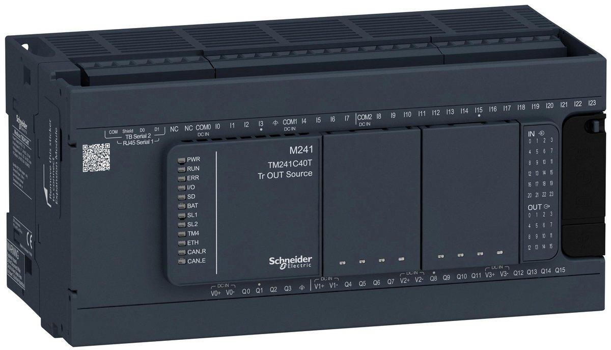 Modicon M241 - SPS Steuerung mit 40 E/A Transistor positive Logik