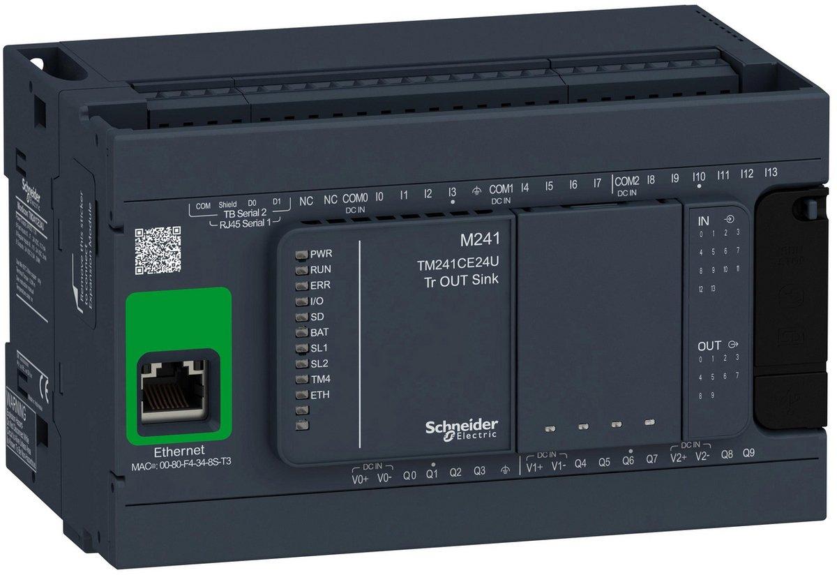 Modicon M241 - SPS Steuerung mit 24 E/As Transistor negative Logik Ethernet