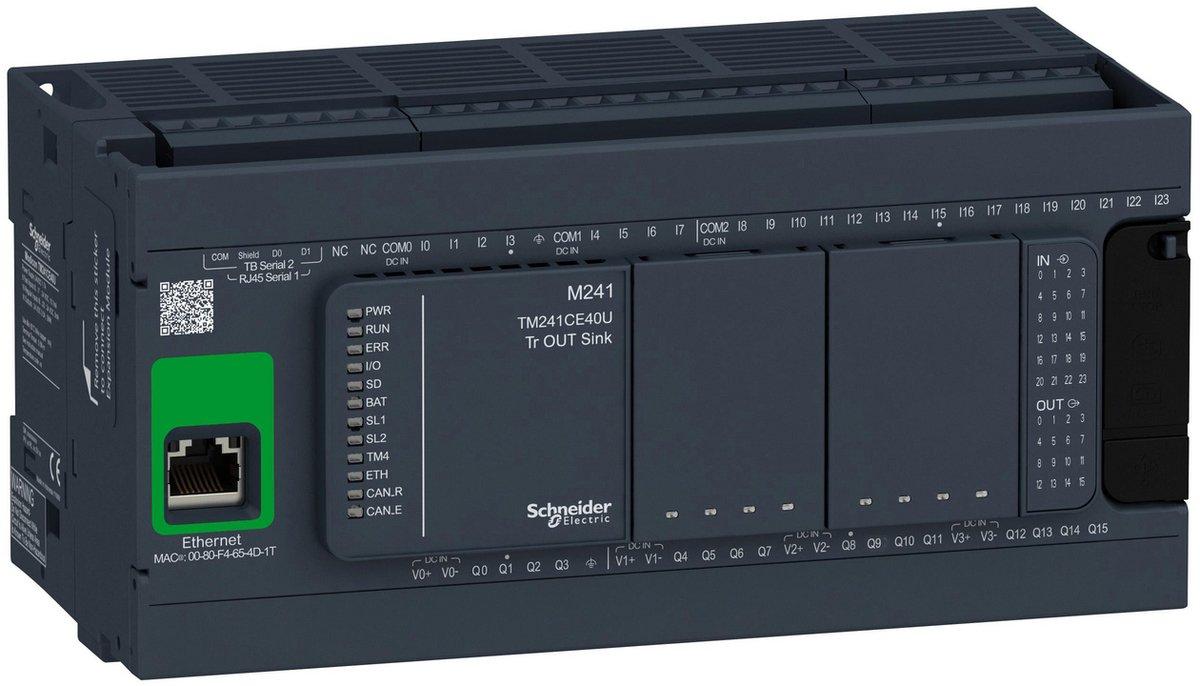 Modicon M241 - SPS Steuerung mit 40 E/As Transistor negative Logik Ethernet