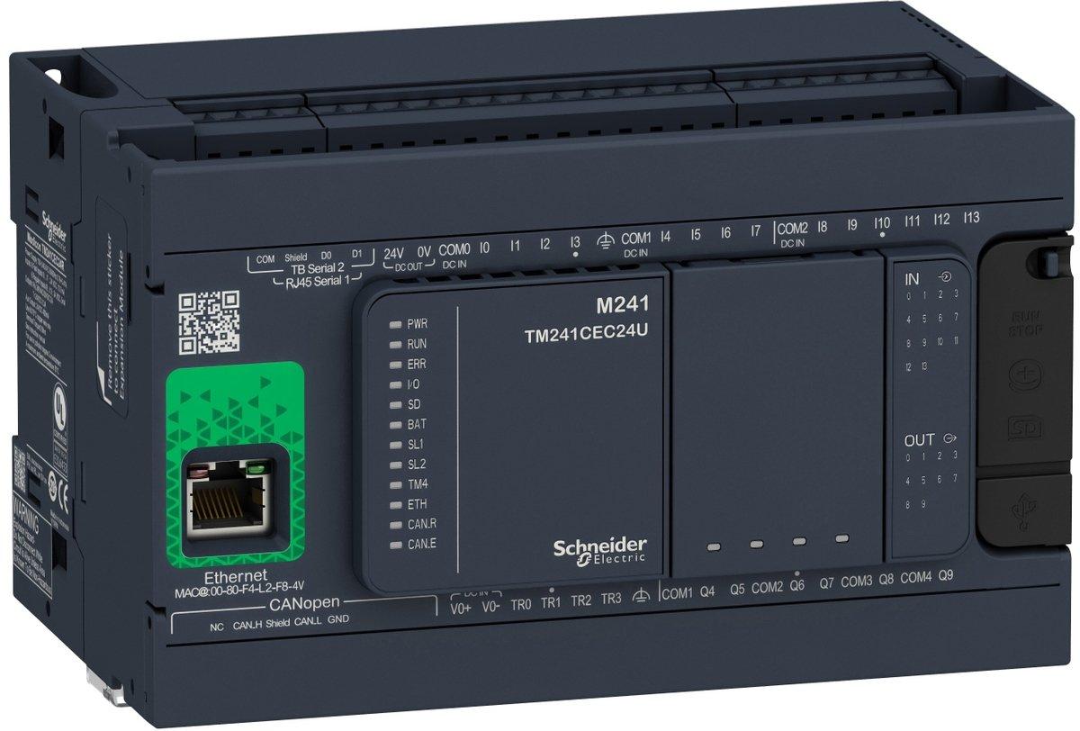 Modicon M241 - SPS Steuerung mit 24 E/A Relais Ethernet CAN-Master