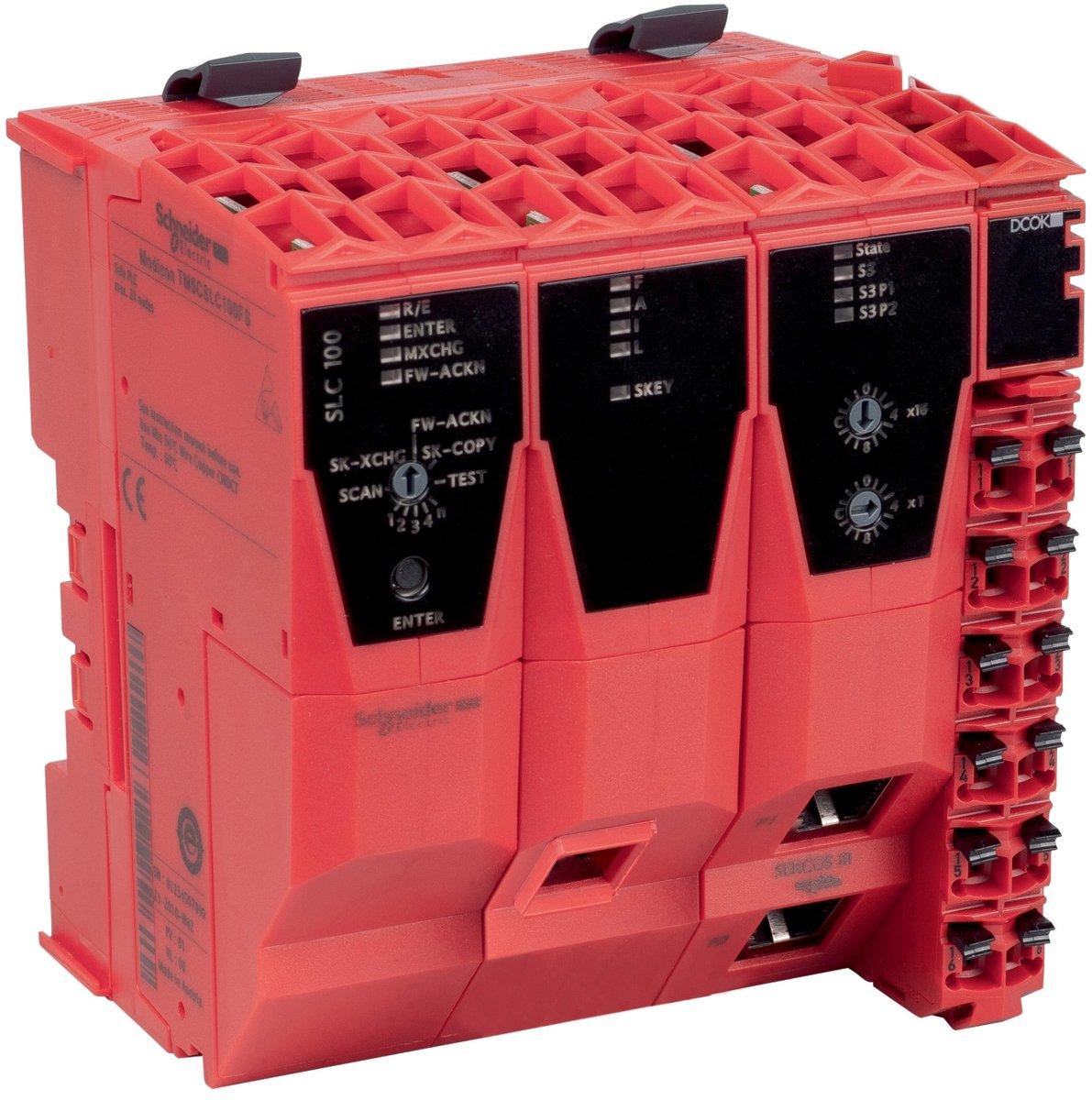TM5 Sicherer Logik Controller CPU plus SERCOS-III-Schnittstelle 80 Knoten rot