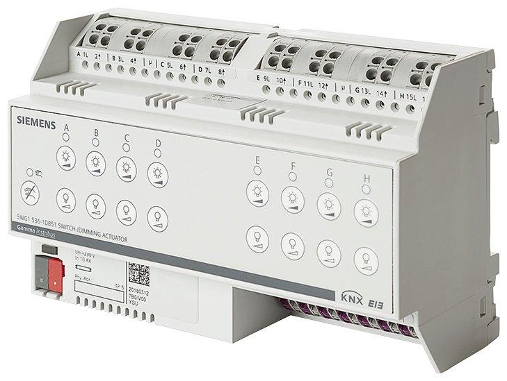 Schalt-/Dimmaktor 8 x 230 V AC