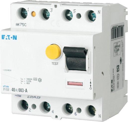 FI-Schutzschalter  40A 4-polig 30mA Typ A