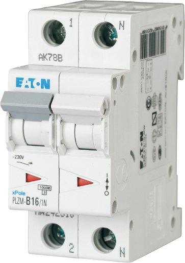 LS-Schalter MCB 16A 1P+N Charakteristik: B