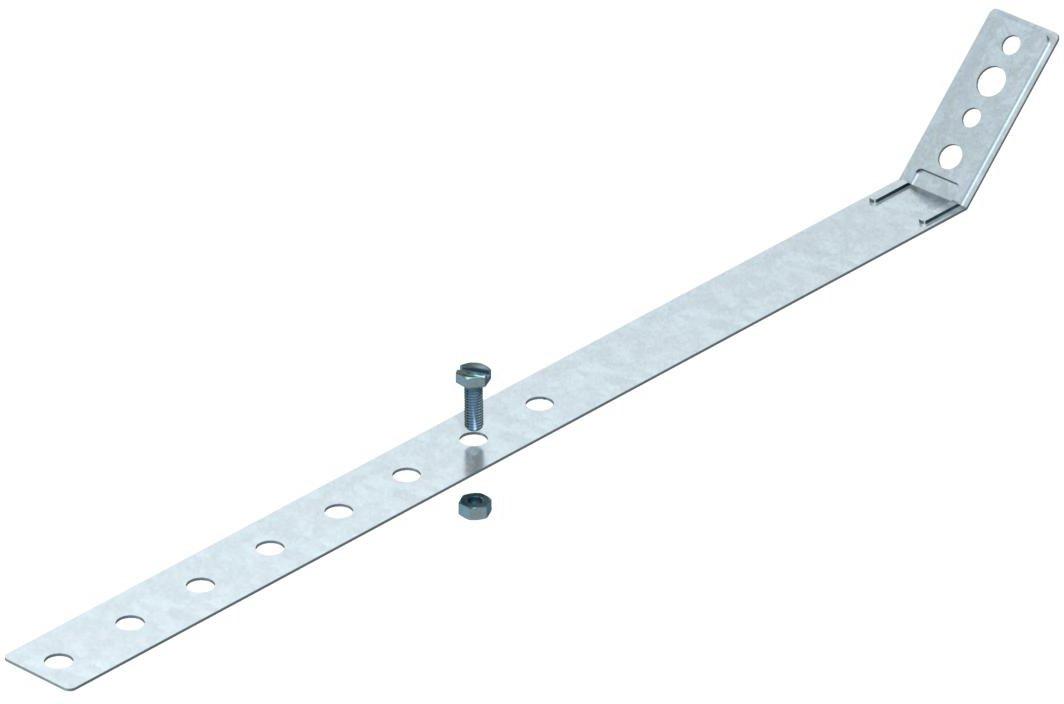 Regenrohrschelle verstellbar 420mm St FS