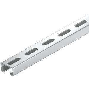 Profilschiene gelocht Schlitzweite 18mm 6000x40x22,5 V2A