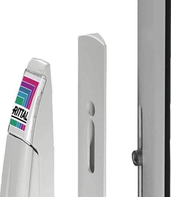 Griffadapter für Sichttür Aluminium