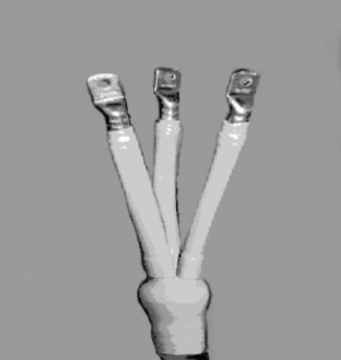 Kaltschrumpf-Endverschluss 3,6/6kV 3-Leiter 3x185-3x240mm²