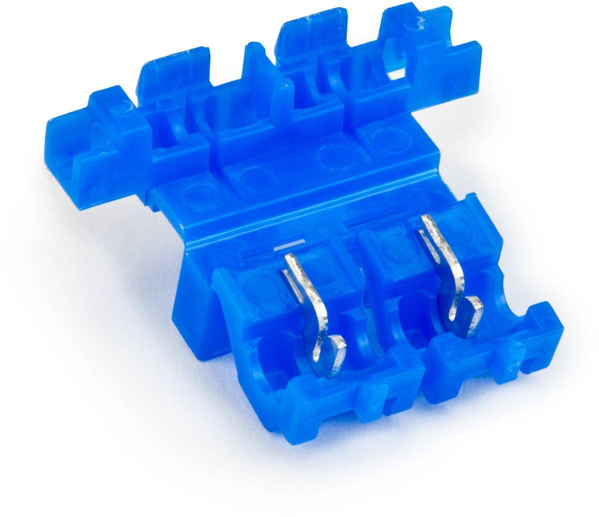 Flachsicherungshalter 972 Blau max. 0,75 - 1,5 mm²