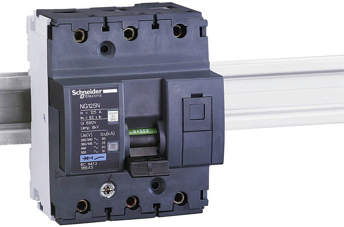 LS-Schalter NG125N 3P 40A C Charakteristik