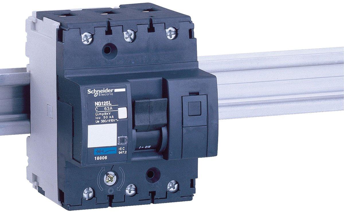LS-Schalter NG125L 3P 10A C Charakteristik