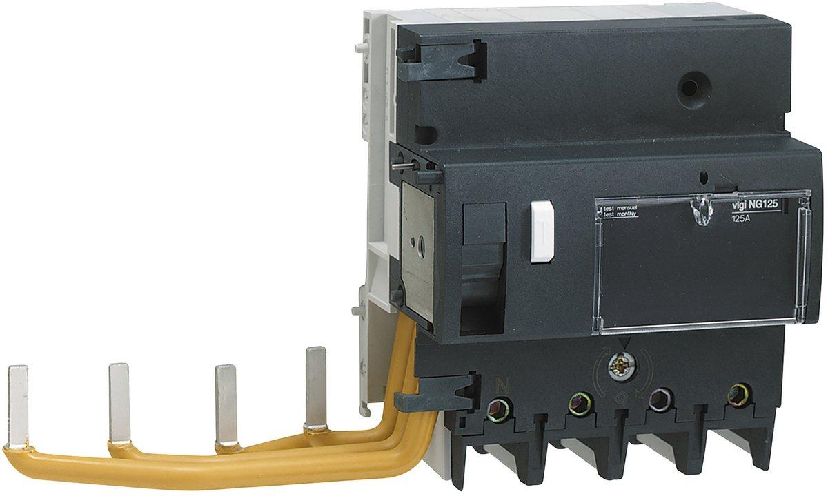 Fehlerstromschutzblock Klasse A für 4polig 125A 300mA