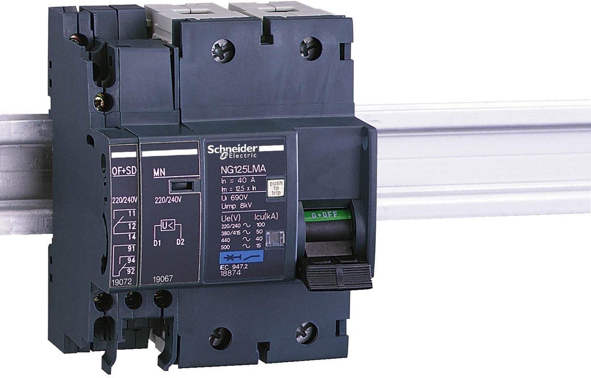 Hilfskontakt + Fehlermeldekontakt OF+SD