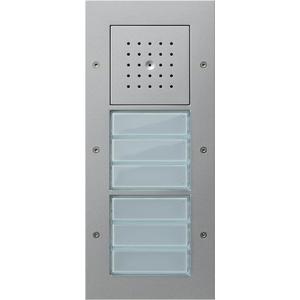 Türstation AP 6-fach Türkommunikation Farbe Aluminium