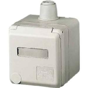 UP CEE-Wandsteckdose Cepex 32A 4p 400V 6h IP44 lichtgrau