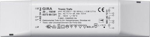 Tronic-Trafo 20-150 W Elektronik weiß
