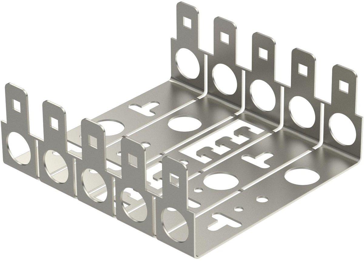 Montagewanne für 4 LSA Plus Module St