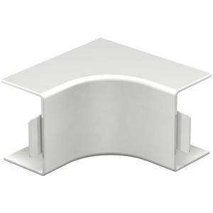 Inneneckhaube 40x60mm PVC reinweiß RAL 9010